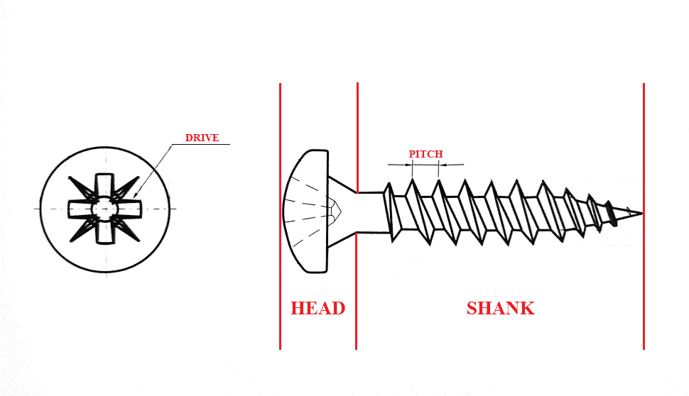 7 Common Types-of-Screws 