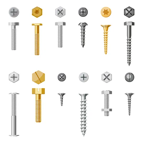 8 Common Types of Screw Drives